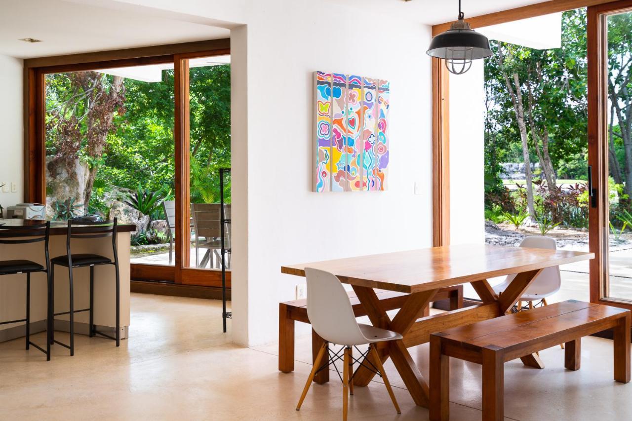 Tulum Country Club Private Villa With Pool 18 People Extérieur photo