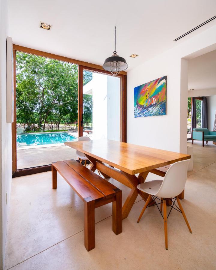 Tulum Country Club Private Villa With Pool 18 People Extérieur photo