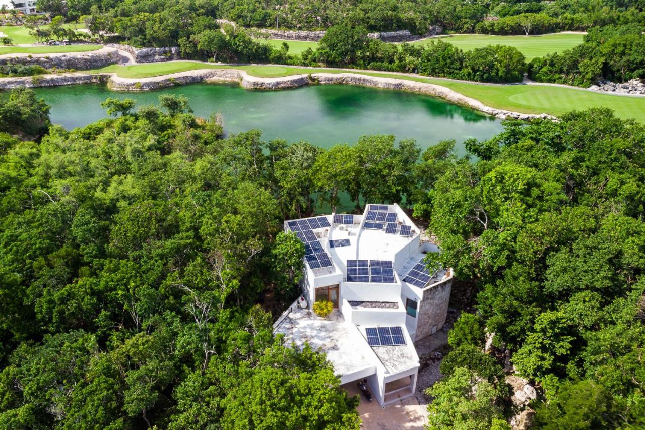 Tulum Country Club Private Villa With Pool 18 People Extérieur photo