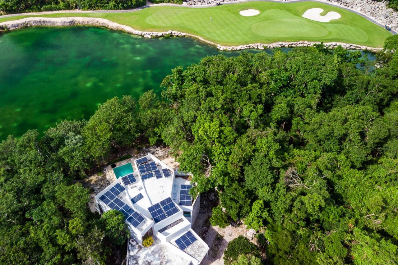 Tulum Country Club Private Villa With Pool 18 People Extérieur photo