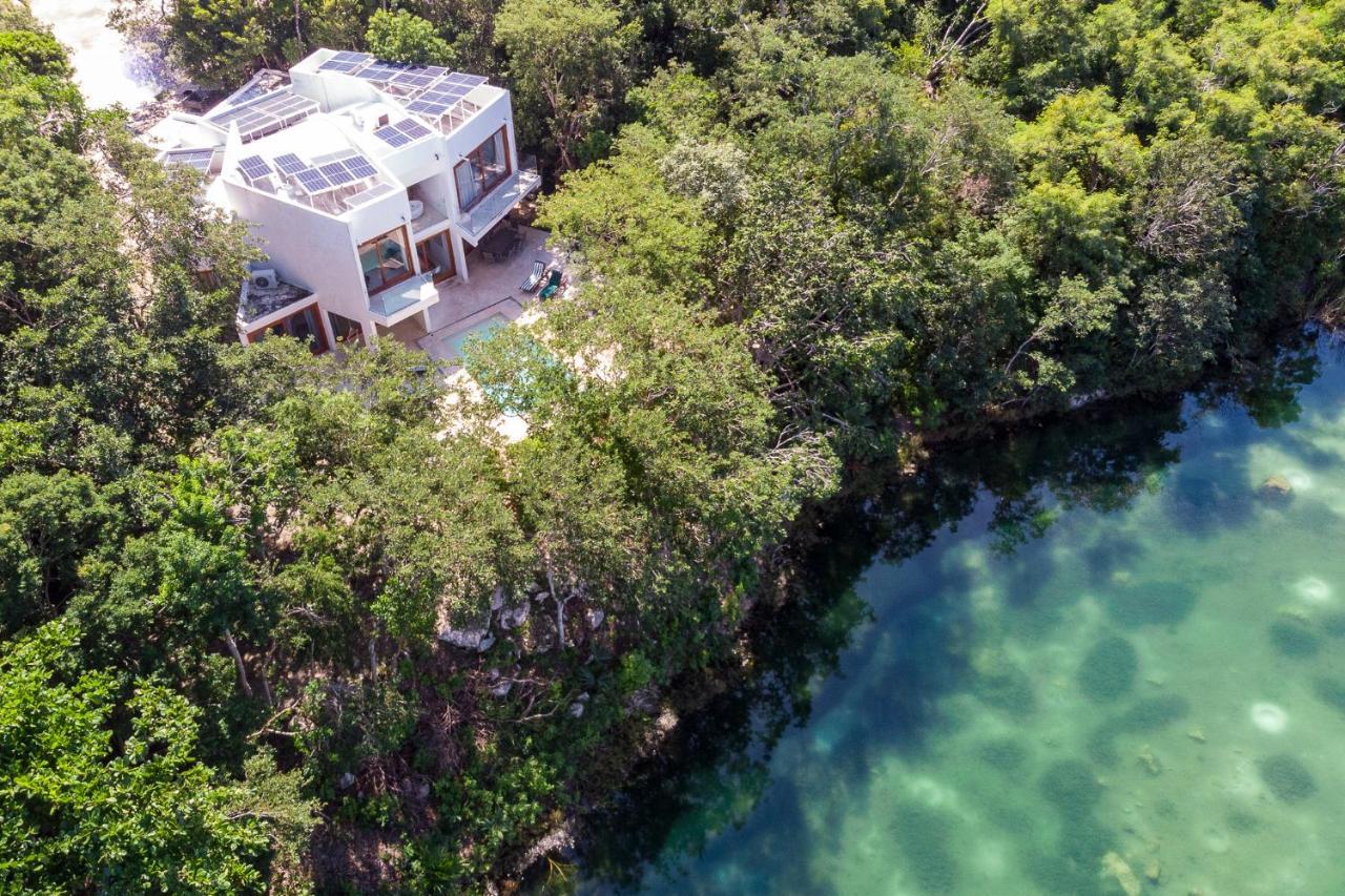 Tulum Country Club Private Villa With Pool 18 People Extérieur photo
